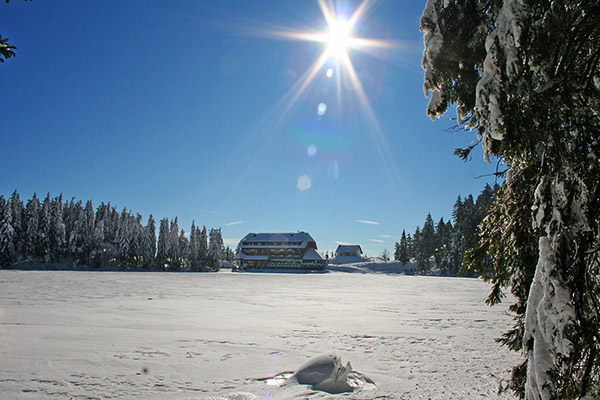 Mummelsee im Winter